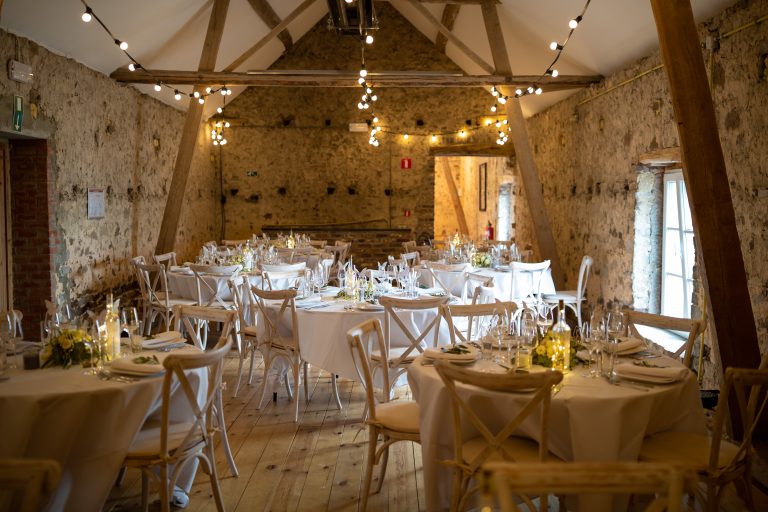 Décoration salle des fêtes mariage Ferme du Bois Wiame