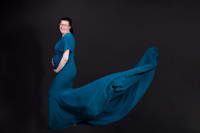 Séance grossesse au studio
