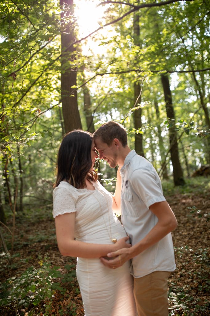 Séance photo grossesse lifestyle gender reveal